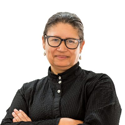 The picture displays Prof. Cheryl Hendricks.